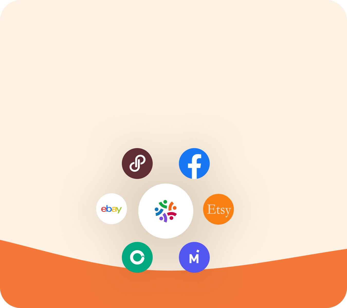 Social platform icons